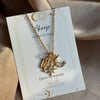 Zodiac Star Moon Necklace