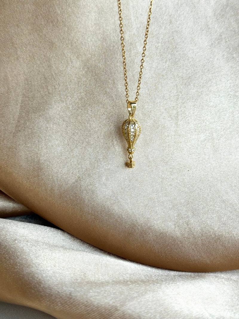 Flying Balloon Dangle Necklace