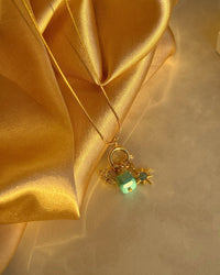 Turquoise Stone Designer Necklace - thumbnail 4