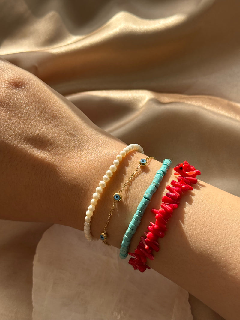 Minimalist Pearl Bracelet