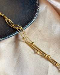 Steel Dorika Three-Chain Bracelet - thumbnail 4