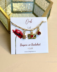 Birth Month Charm Design Bracelet - thumbnail 1