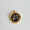 Blue Clover Charm