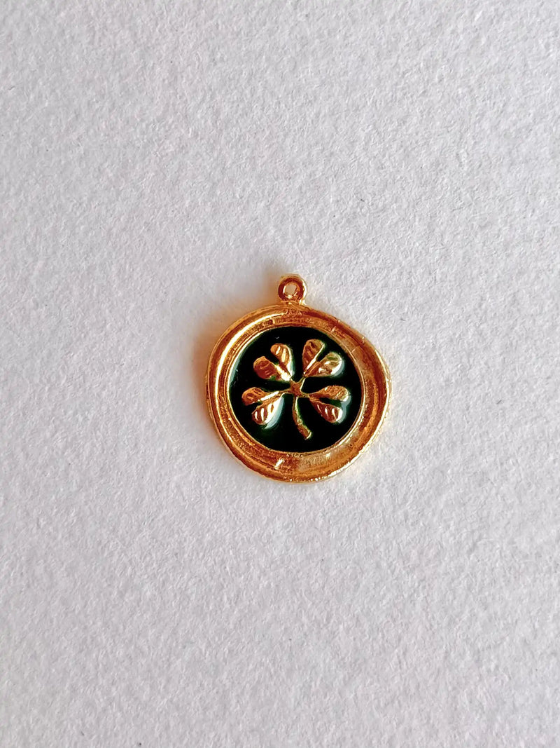 Green Clover Charm