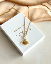 Saturn Stone Necklace - thumbnail 2
