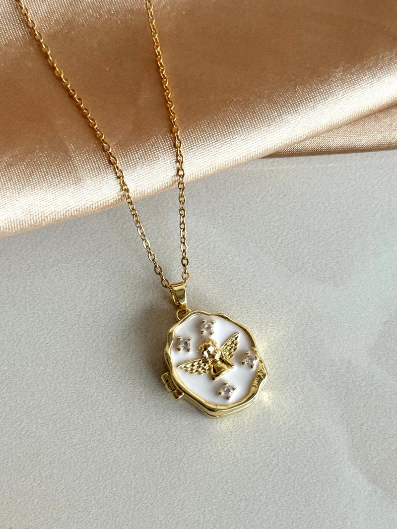 White Angel Necklace