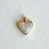 Pearl Heart Charm