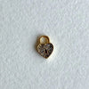 Zircon Heart Charm