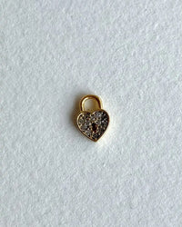 Zircon Heart Charm - thumbnail 1