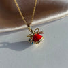 Colorful Stone Christmas Necklace