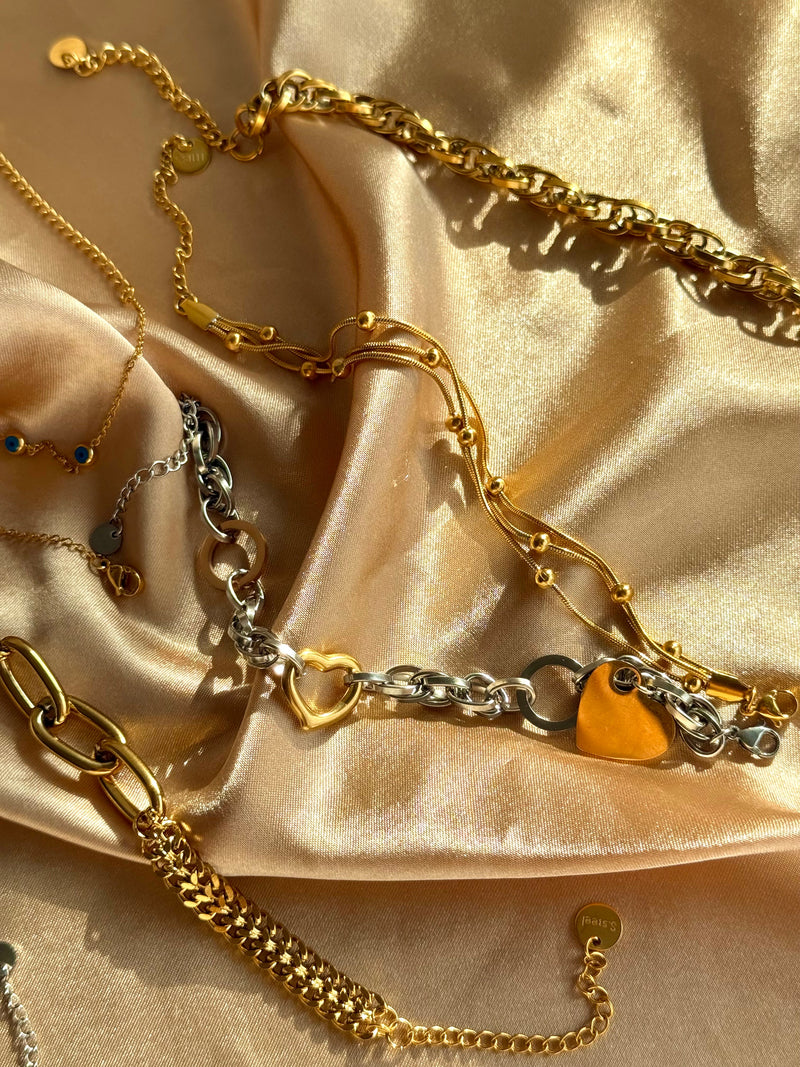 Steel Evil Eye Bracelet