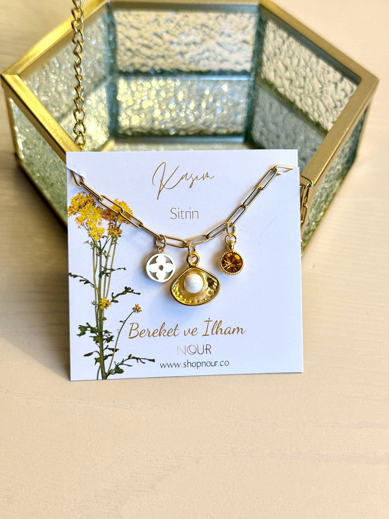 Birth Month Charm Design Bracelet