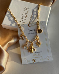 Zodiac Sign Special Charm Necklace - thumbnail 7
