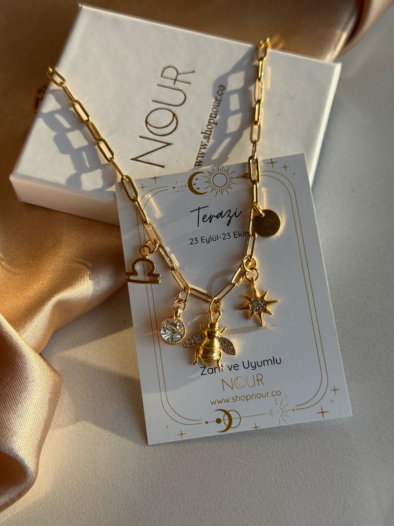 Zodiac Sign Special Charm Necklace