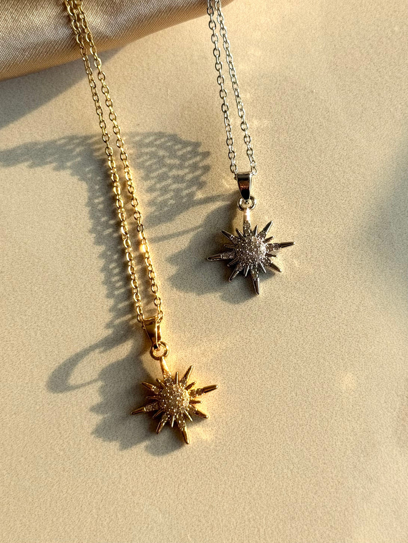 Stone Star Necklace