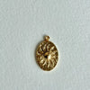 Oval Sun Charm