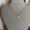 Stone Clover Necklace
