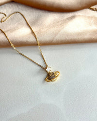 Saturn Stone Necklace - thumbnail 3