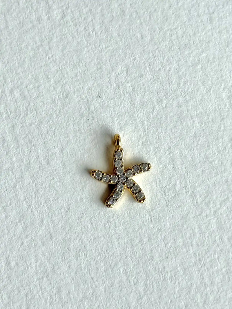 White Star Charm
