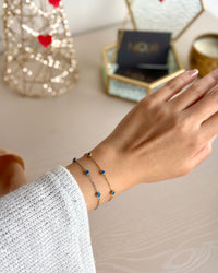 Steel Evil Eye Bracelet - thumbnail 1