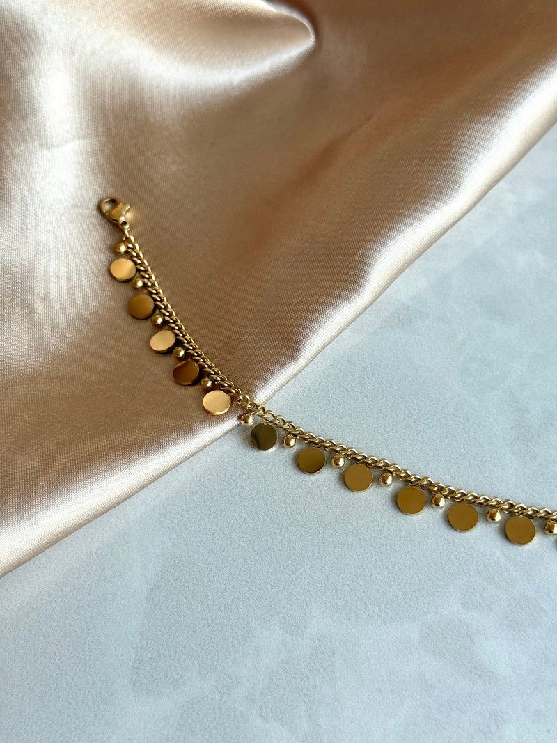 Steel Scale Chain Bracelet
