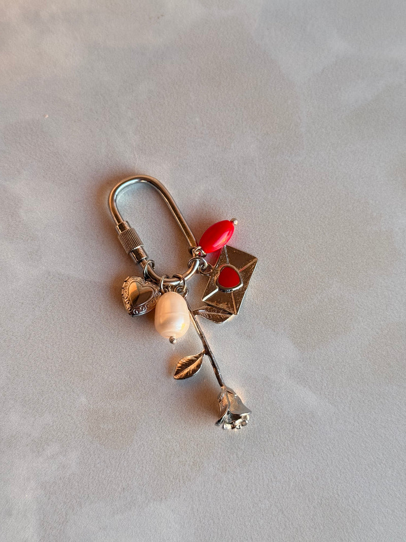 Silver Paperclip Charm Design