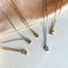 Stone Letter Necklace