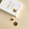 Clover Bee Blue Stone Charm