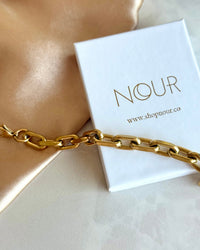 Steel Ring Chain Bracelet - thumbnail 2