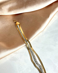 Steel Waterway Multi-Chain Bracelet - thumbnail 2