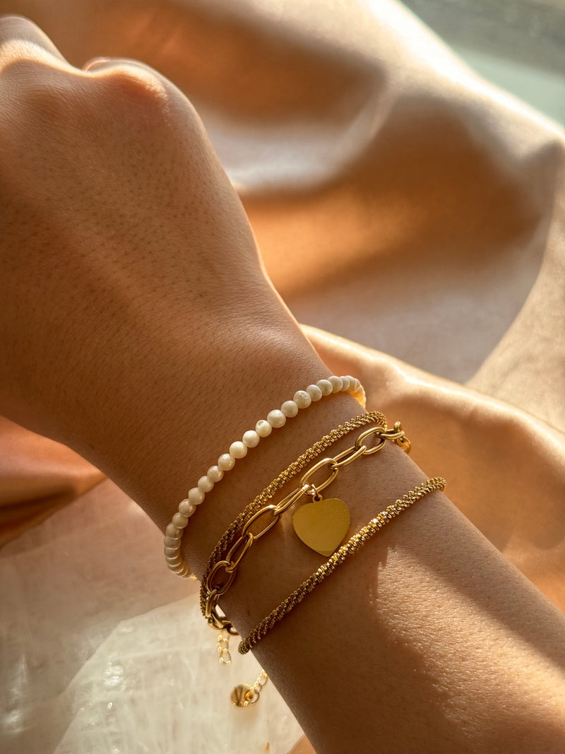 Minimalist Pearl Bracelet
