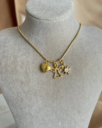 Angel Heart Star Charm Necklace - thumbnail 1