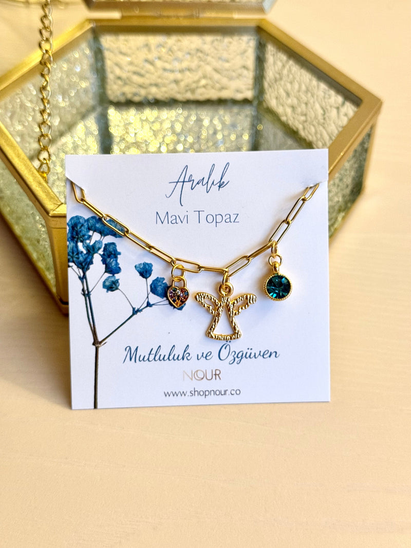 Birth Month Charm Design Bracelet