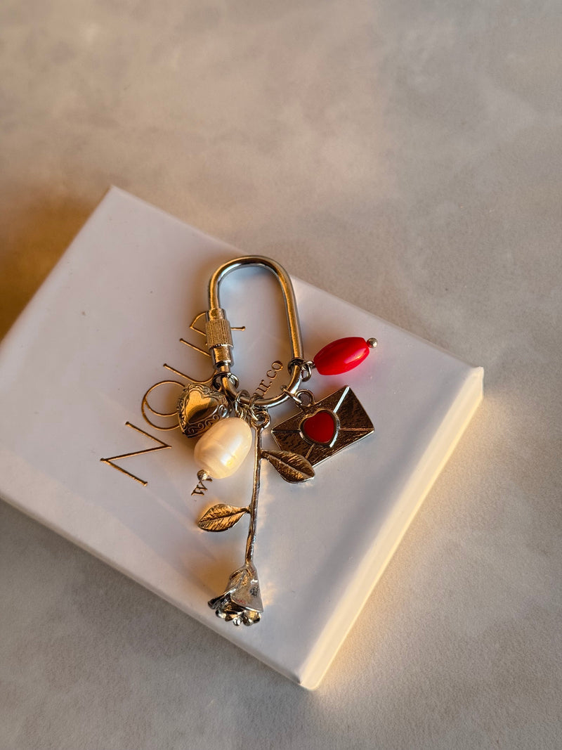 Silver Paperclip Charm Design