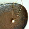 Steel Pearl Necklace