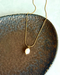 Steel Pearl Necklace - thumbnail 1