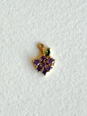 Purple Grape Charm