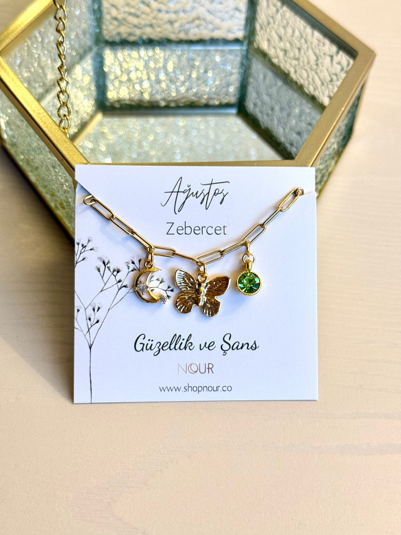 Birth Month Charm Design Bracelet