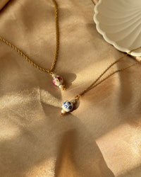 Porcelain Pearl Necklace - thumbnail 2