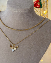 Christmas Reindeer Necklace - thumbnail 1