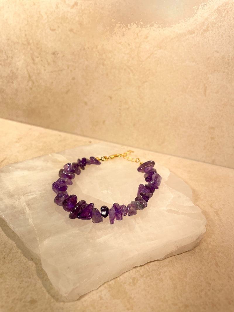Natural Cracked Stone Bracelets