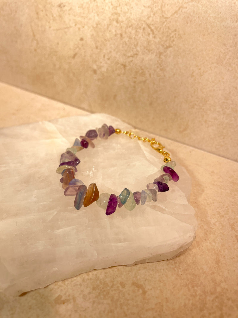 Natural Cracked Stone Bracelets