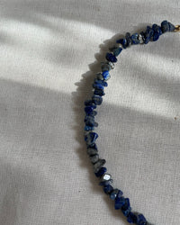 Lapis Lazuli Broken Stone Necklace - thumbnail 1