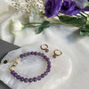 Amethyst Bead Bracelet