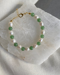 Aventurine Pearl Bracelet - thumbnail 1