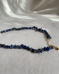Lapis Lazuli Broken Stone Necklace - thumbnail 2