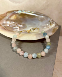 Morganite Bead Bracelet - thumbnail 2