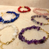 Natural Cracked Stone Bracelets