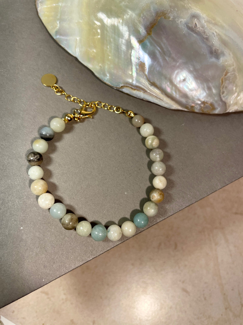 Amazonite Bead Bracelet