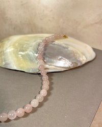 Pink Quartz Bead Bracelet - thumbnail 2